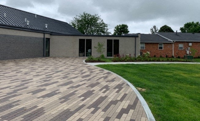 Outdoor Back Patio at Success Center